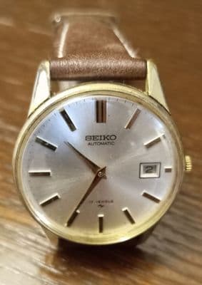 Seiko 7005-2000 Automatic date Gold Plated