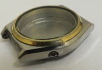 SEIKO 7009-8760 Steel Case With Gold effect Bezel