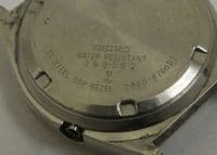 SEIKO 7009-8760 Steel Case With Gold effect Bezel
