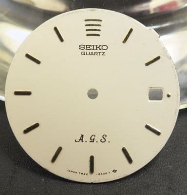 Seiko A.G.S Quartz cream and gold dial 7M22-6A00T