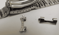 Seiko steel strap 4136-B-E lug fit deployment clasp