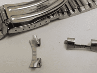 Seiko steel strap 4136-B-E lug fit deployment clasp