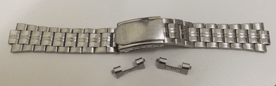 Seiko steel strap 4136-B-E lug fit deployment clasp