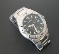 SEKONDA 3068 All stainless Quartz Black dial