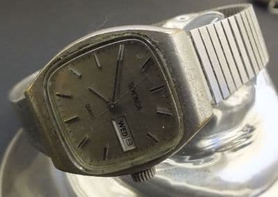 Sekonda Day Date Ladies Quartz all steel for parts or project
