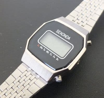 Sekonda New old stock ladies C175 80's early 90's  Watch all steel untested