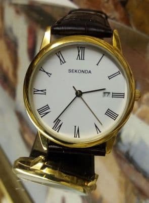 Sekonda quartz date classic style