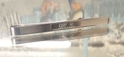 Solid silver Tie Pin 1960's