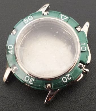 Sports style Green Bezel watch case