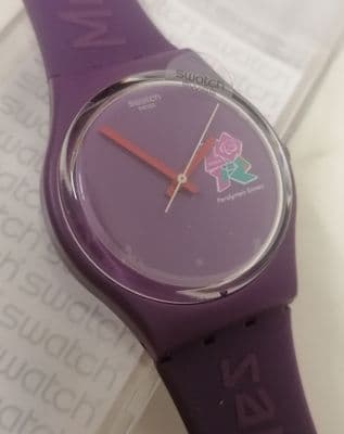 Swatch 2012 Paralympic games limited edition watch