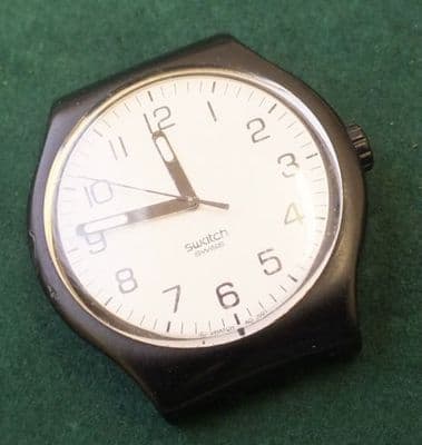 SWATCH AG 2001 LARGE SIZE WATCH 44 mm Width