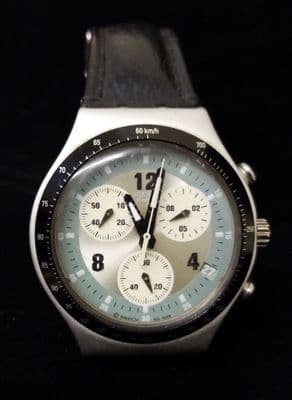 Swatch irony aluminium chronograph