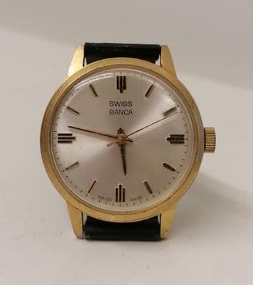 Swiss Banca manual winding 1960s