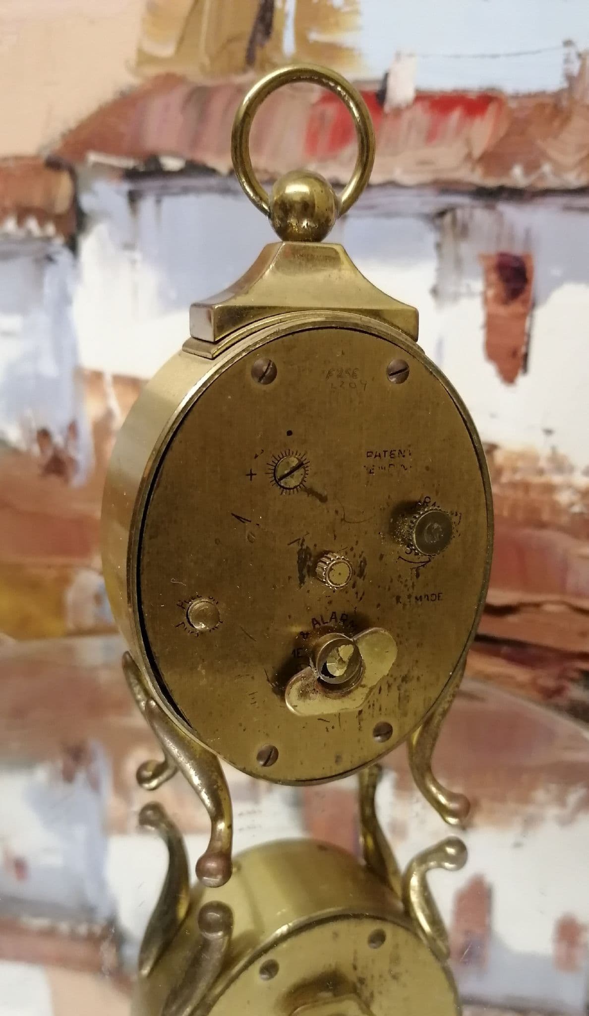HORLOGERIE PIECE REVEIL SWIZA 1 BARILLET COMPLET