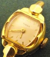 TIMEX COCKTAIL WATCH CAL 451 Gold plated case