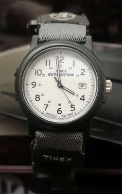 Timex Expedition white dial