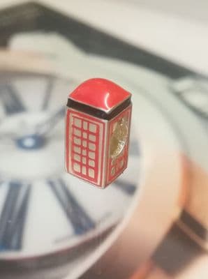 Truth British phone box charm