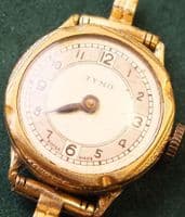 TYMO ladies Rolled Gold Vintage Swiss Manuel watch 1920 ish