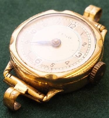 TYMO ladies Rolled Gold Vintage Swiss Manuel watch 1920 ish