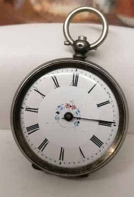 Victorian 800 silver case pocket watch project