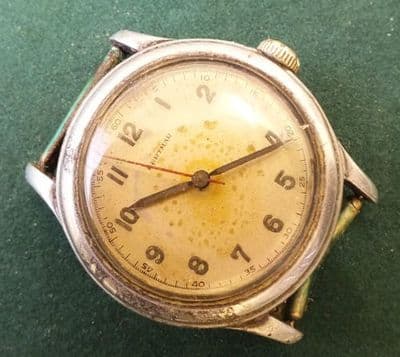 VINTAGE BERTMAR SWISS GENTS WATCH Running and keeping time needs tidy up