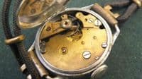 Vintage CARBEL Hinged nickle chrome cased ladies watch great project or for part