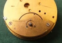 Waltham Mass 1888 Movement with dial none running for parts