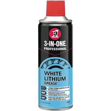 3-In-One Professional White Lithium Spray Grease 400ml