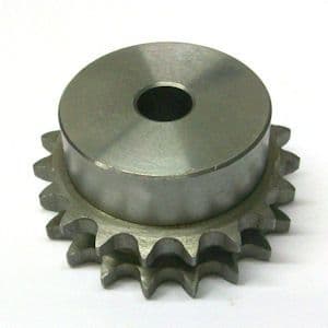 3DR28 Duplex Sprocket, Pilot Bore