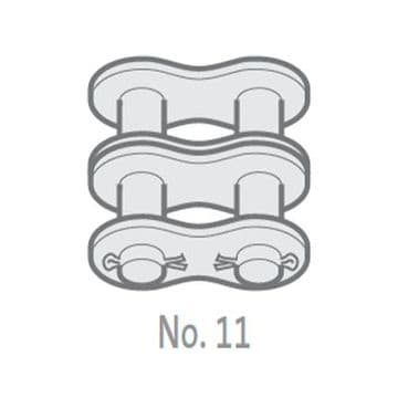 GY60-2-NO11 Chain Connecting Link, 3/4" Pitch ANSI, Duplex