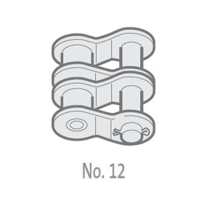 SD06B-2-NO12 Chain Half Link 3/8