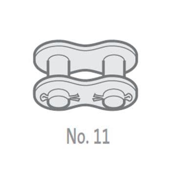 SD12B-1-NO11 Chain Connecting Link, 3/4" Pitch BS, Simplex