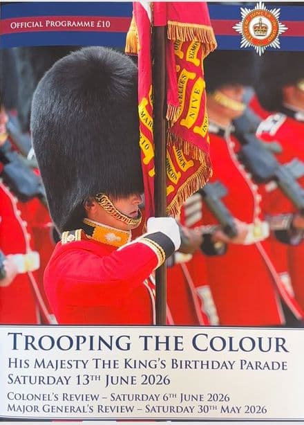 2026 Trooping The Colour Official Programme
