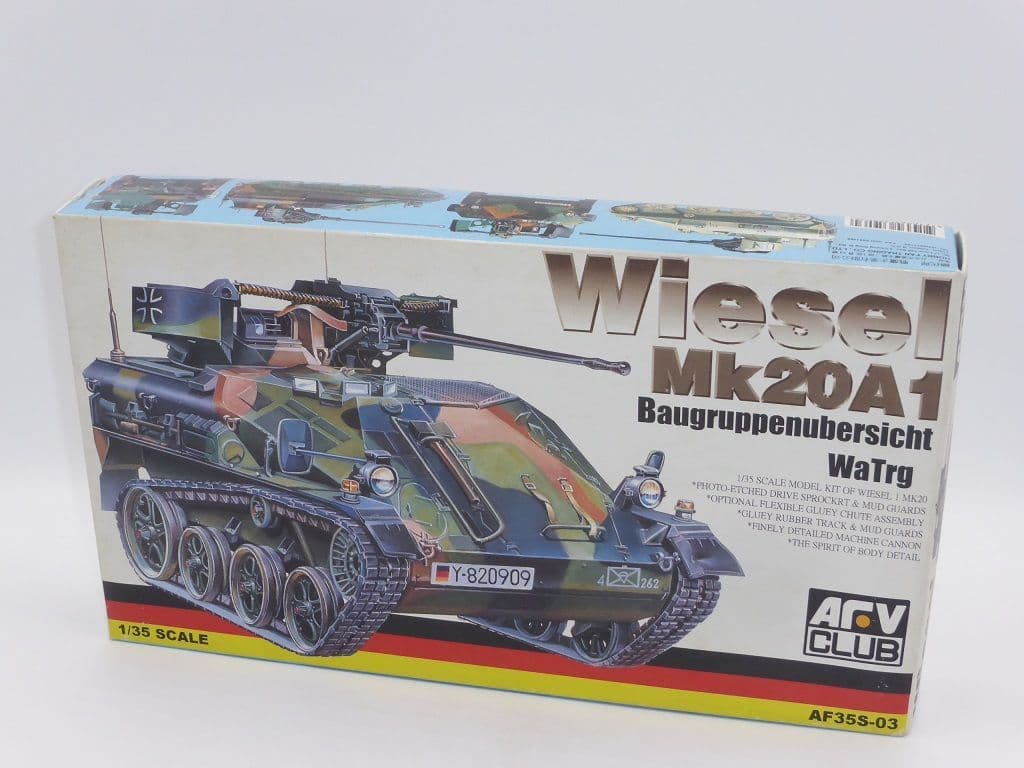Wiesel MK 20 A1 1/35スケール キット AFV Club AF35S-03 Wiesel Mk20A1 1&frasl;35 Scale Plastic Kit ---A---