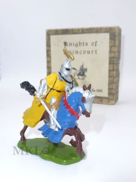 Britains 1660 - Knight with Sword, Knights of Agincourt 1st Series 1954