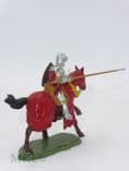 Britains 1661 - Knight with Lance, Knights of Agincourt 1st Series 1954