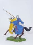 Britains 1663 - Knight with Lance, Knights of Agincourt 1st Series 1954