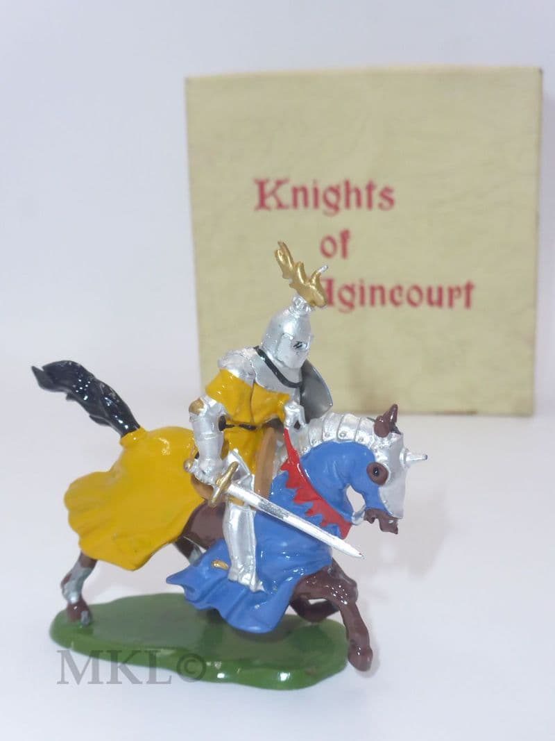 Britains 9493 - Knight with Sword, Knights of Agincourt 1962-66