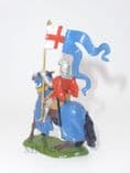 Britains 9495 - Knight with Standard, Knights of Agincourt 1962-66