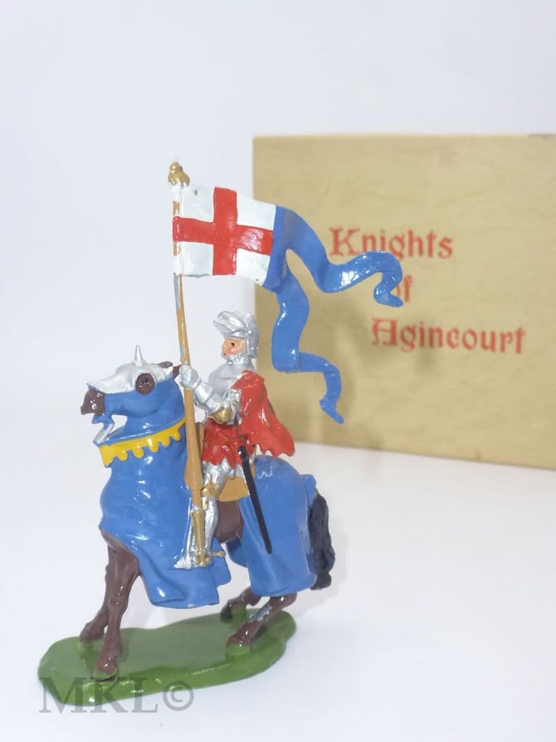 Britains 9495 - Knight with Standard, Knights of Agincourt 1962-66