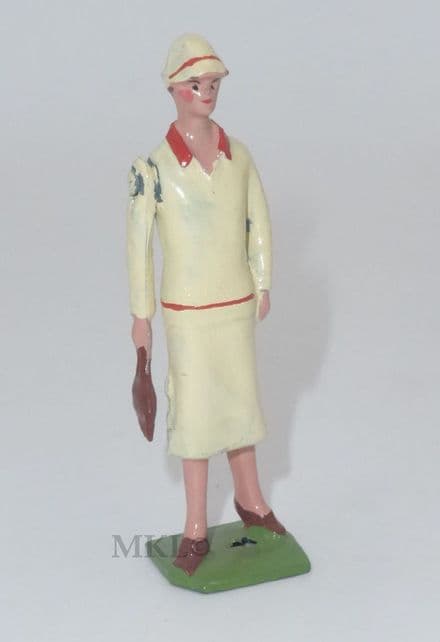 Britains Railway Passenger Young Lady with Handbag "Flapper" (Fig B)