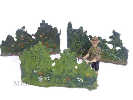Britains Scout Chopping Hedging - Bundle of 4 Pieces