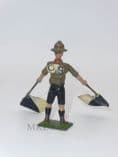 Britains Scout with 2 Signal Flags