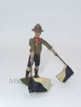 Britains Scout with 2 Signal Flags