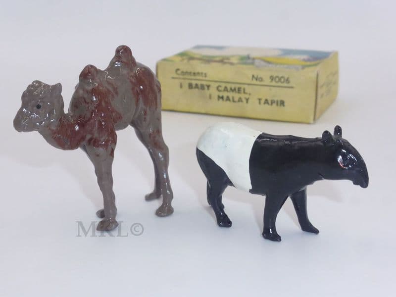 Britains Set 9006 - 1 Baby Camel & 1 Malay Tapir