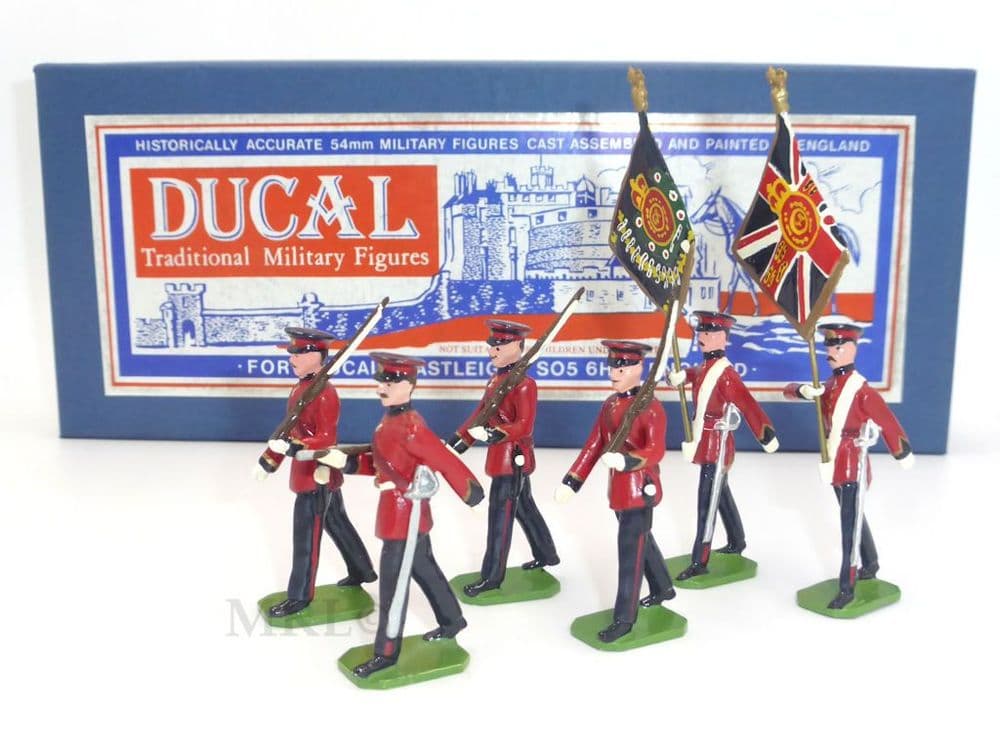 Ducal Models The King s Own R Lancaster Regt 4th Colour Party Marching ...