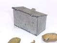 JoHillCo John Hill & Co Corn Bin with 4 Closed Flour Sacks