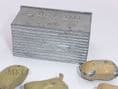 JoHillCo John Hill & Co Corn Bin with 4 Closed Flour Sacks