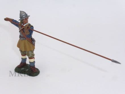 K&C PNM003B - PIKE & MUSKET - Present Pikeman (Royalist)