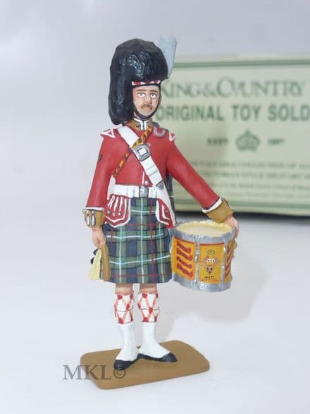 King and Country - 1998 Club Special Seaforth Drummer '98 SD (RETIRED PIECE)